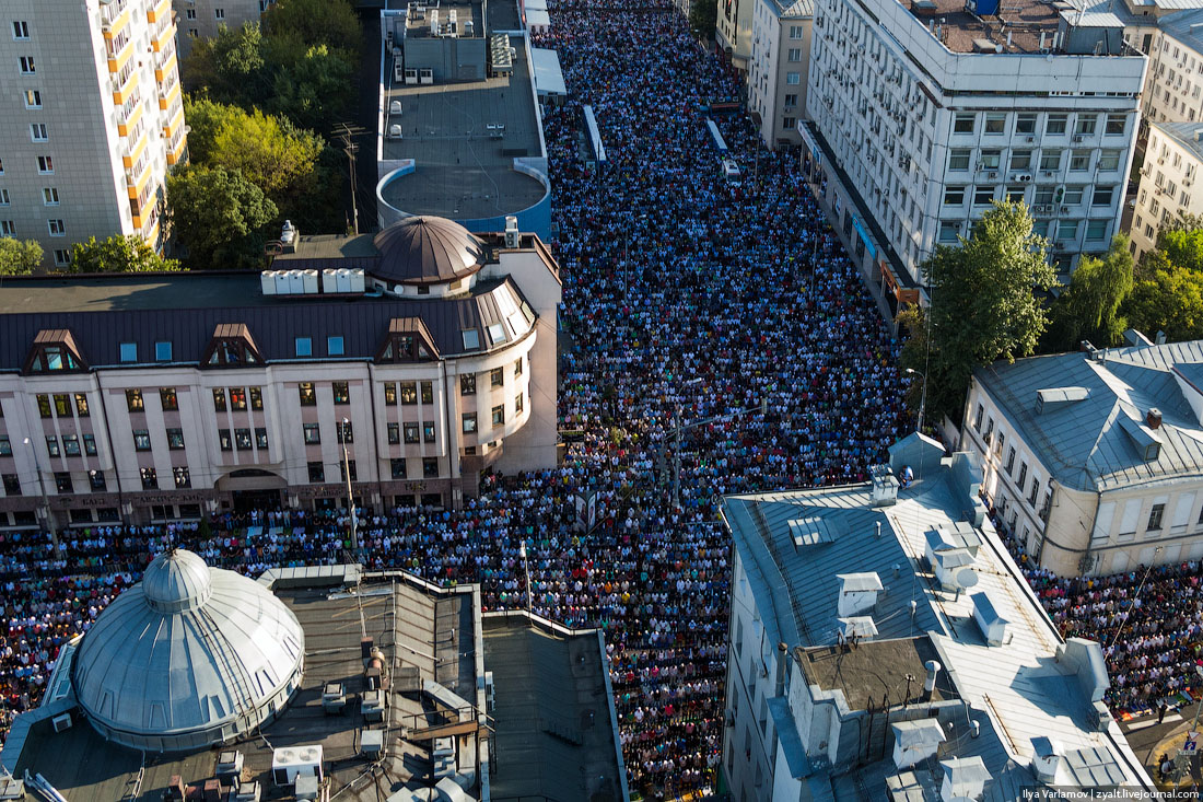 Мусульмане в москве фото